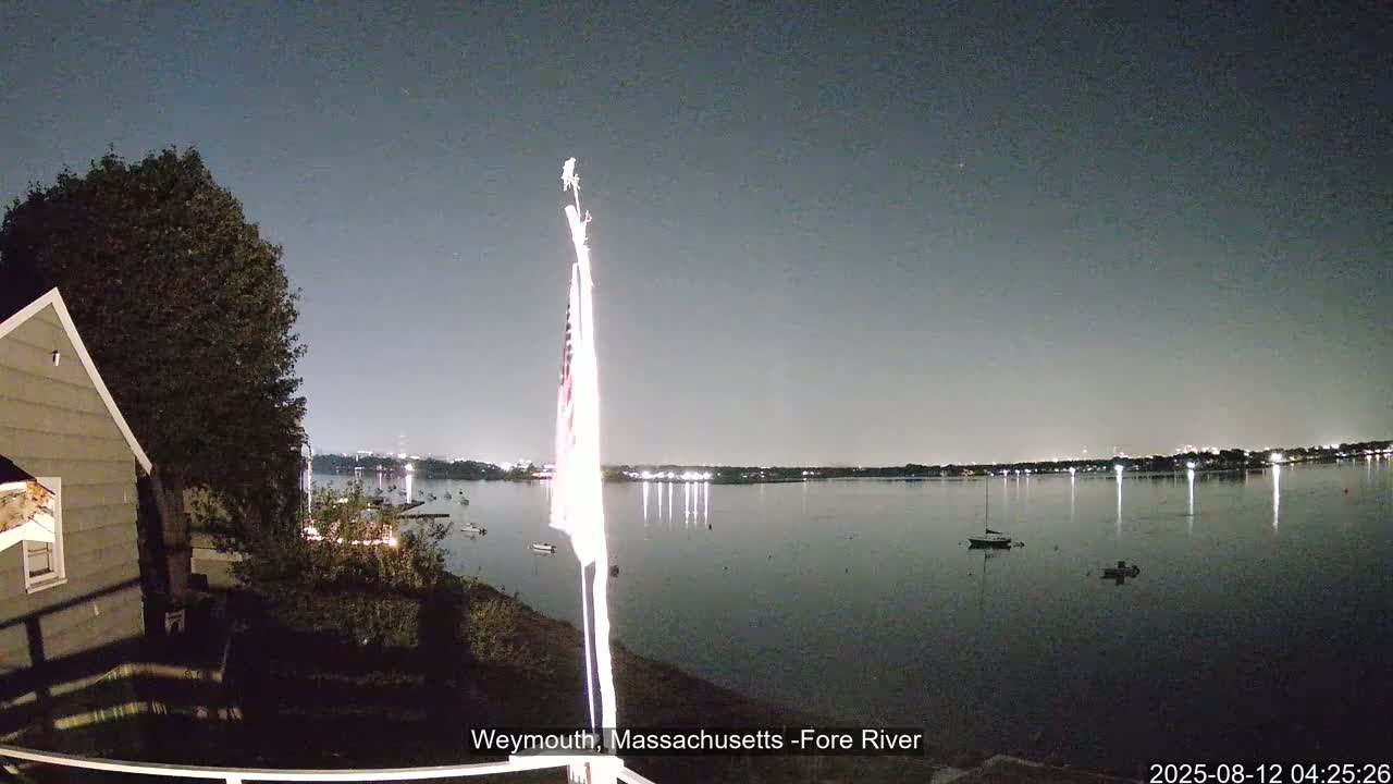 Fore River Live Cam- Weymouth, Massachusetts, USA