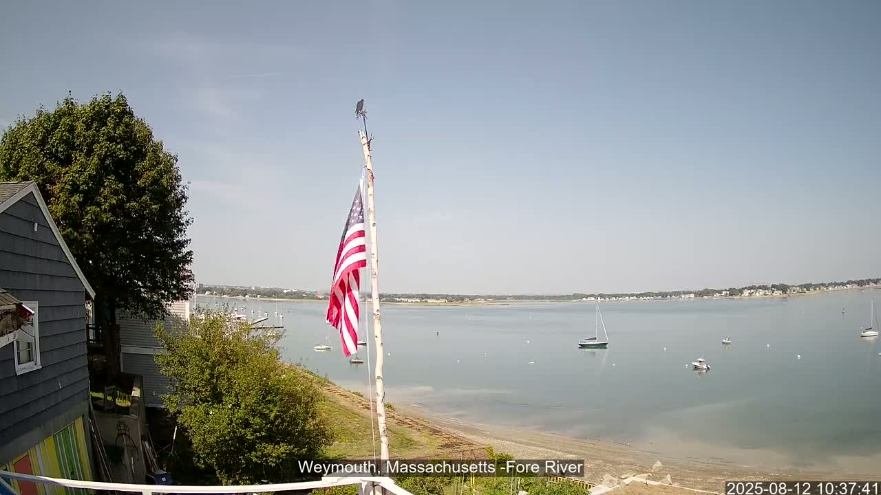 Fore River Live Cam- Weymouth, Massachusetts, USA