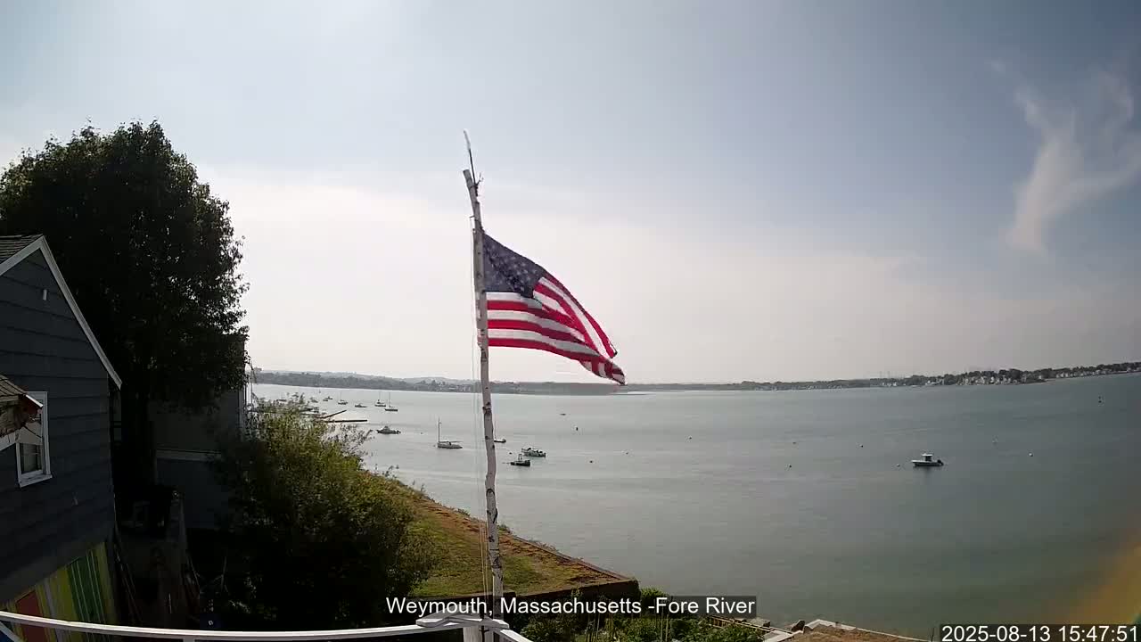 Fore River Live Cam- Weymouth, Massachusetts, USA