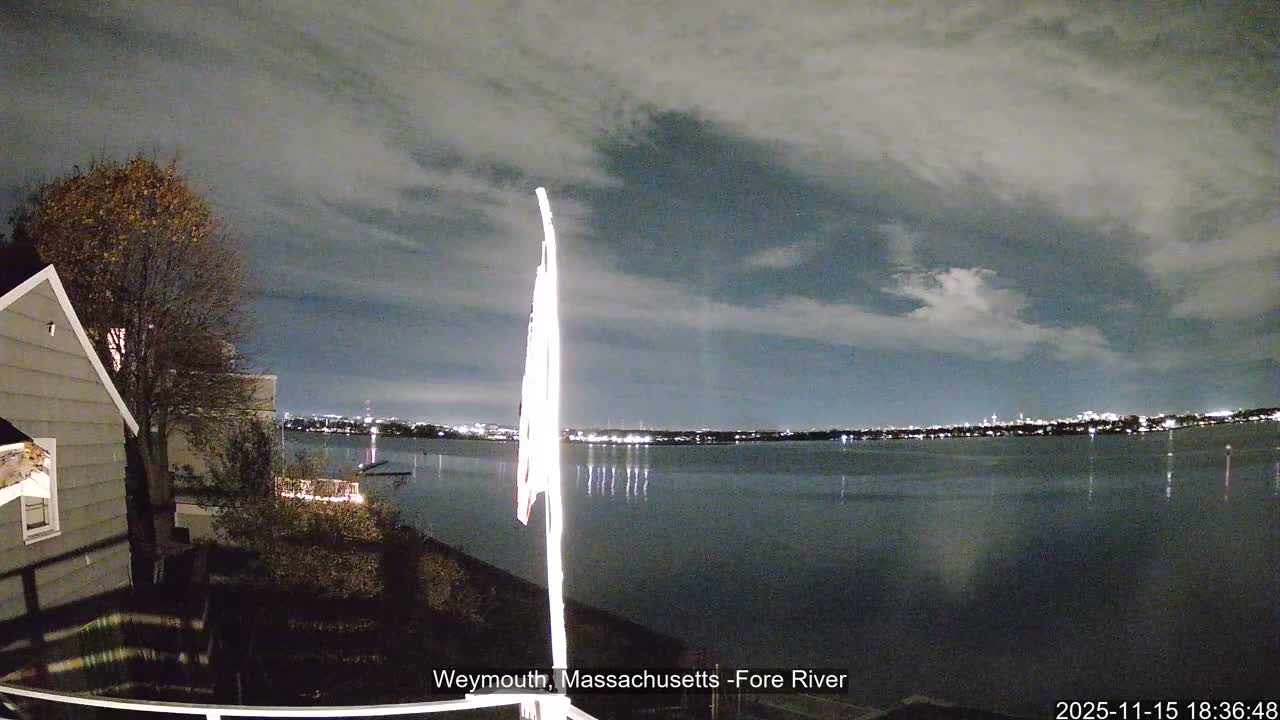 Fore River Live Cam- Weymouth, Massachusetts, USA