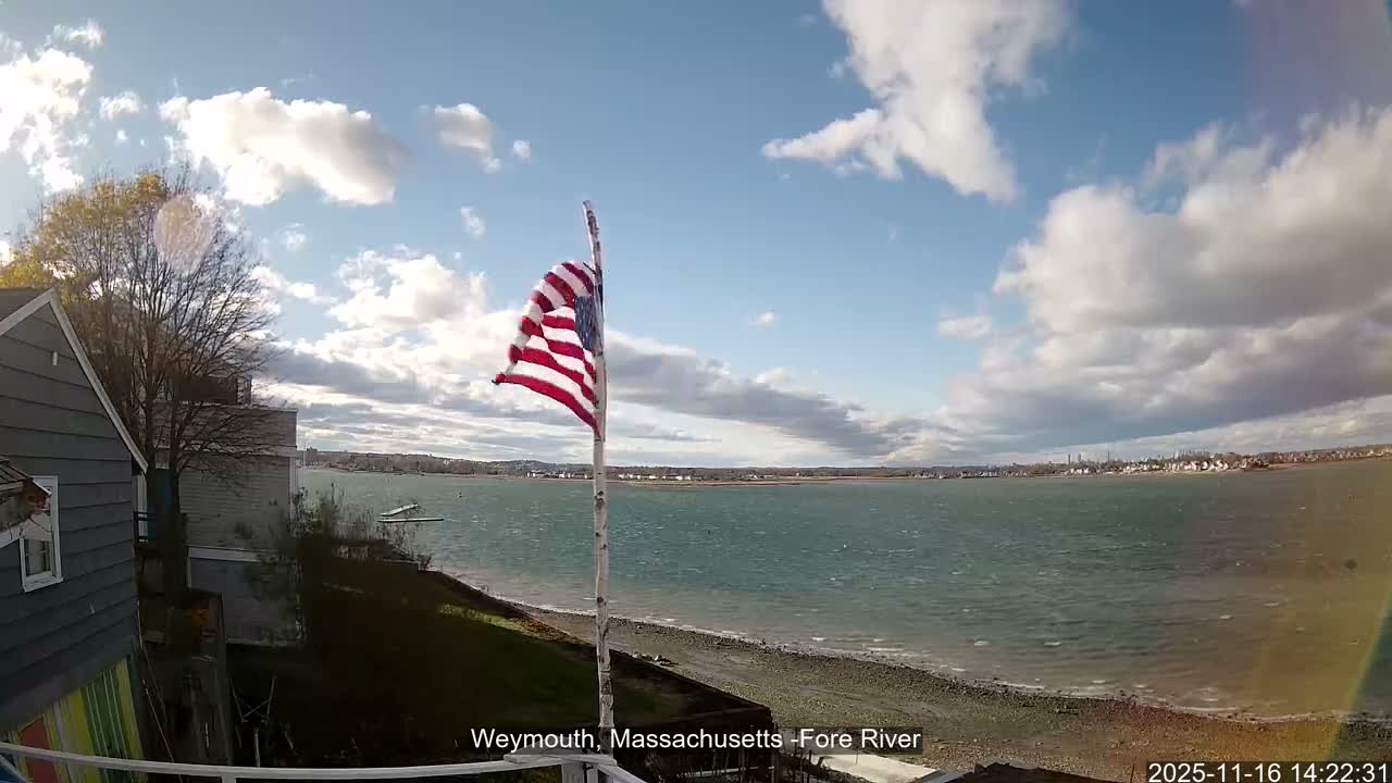 Fore River Live Cam- Weymouth, Massachusetts, USA