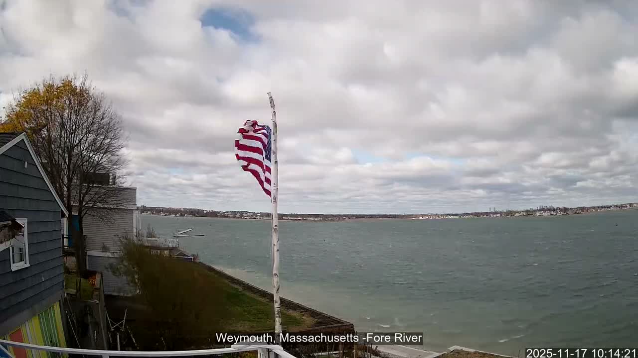 Fore River Live Cam- Weymouth, Massachusetts, USA