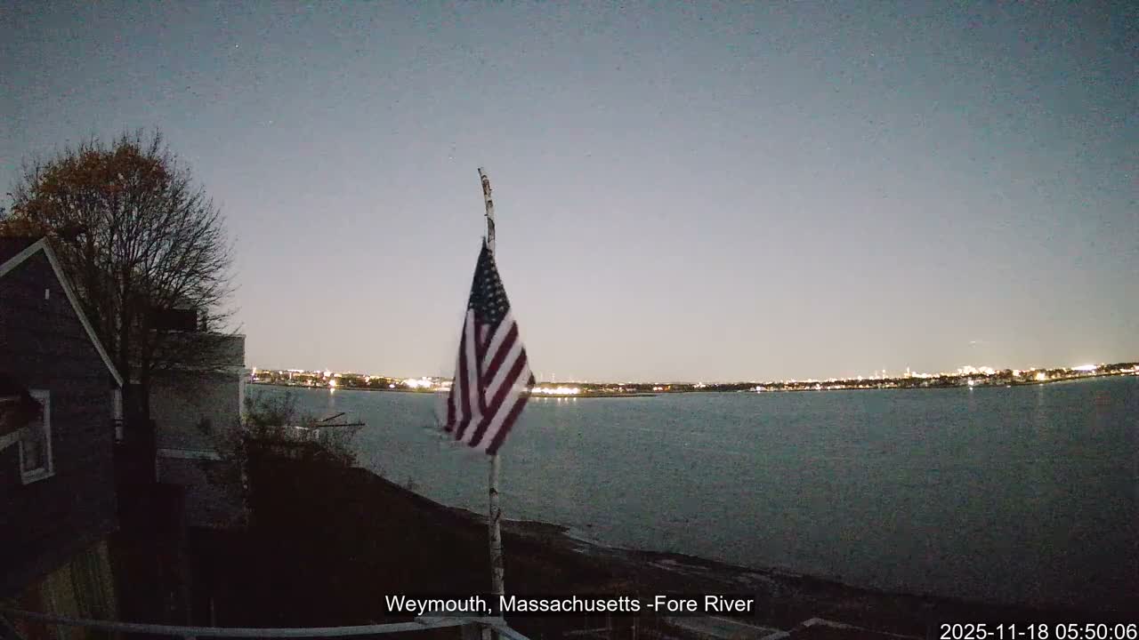 Fore River Live Cam- Weymouth, Massachusetts, USA