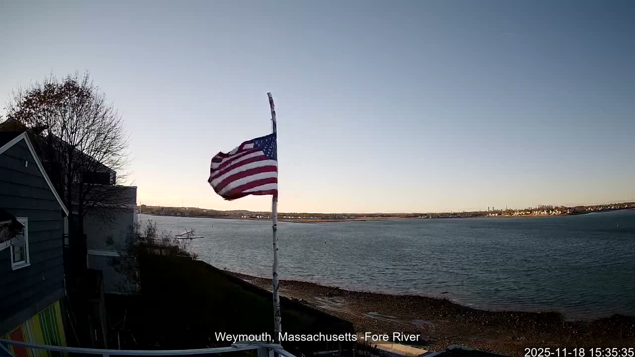 Fore River Live Cam- Weymouth, Massachusetts, USA