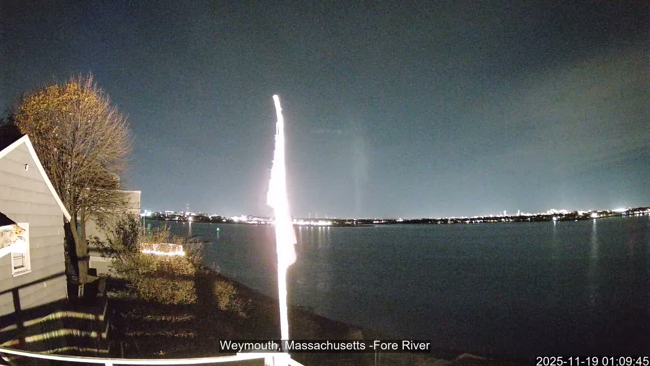 Fore River Live Cam- Weymouth, Massachusetts, USA