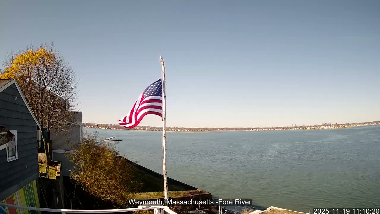 Fore River Live Cam- Weymouth, Massachusetts, USA