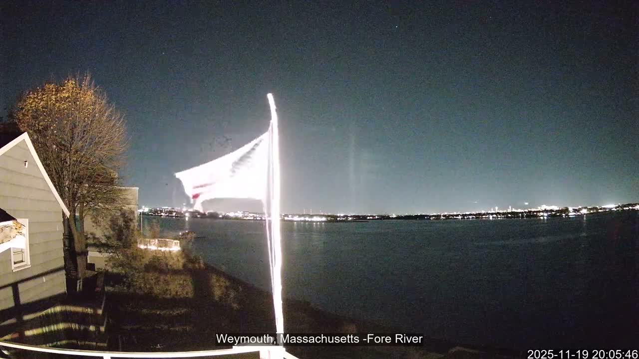 Fore River Live Cam- Weymouth, Massachusetts, USA