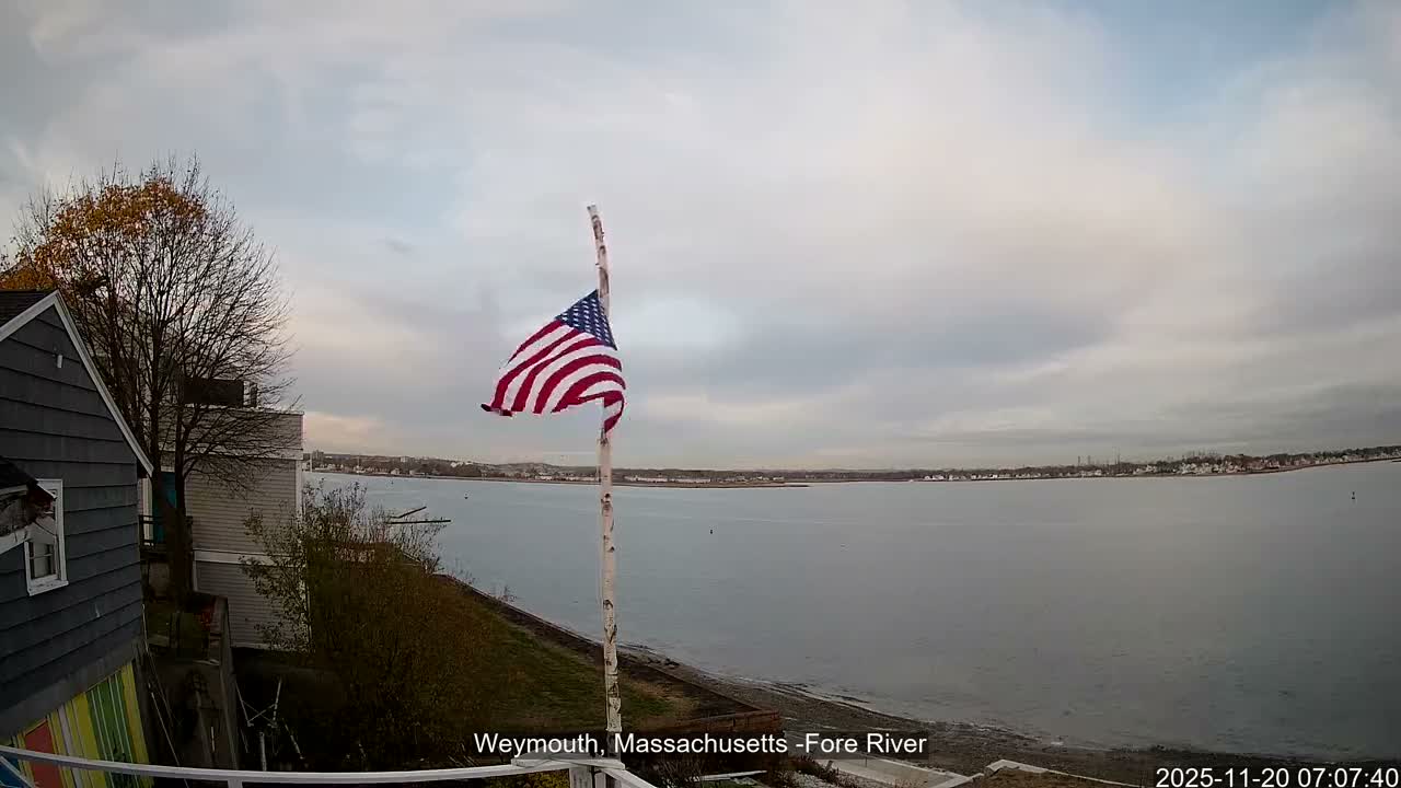 Fore River Live Cam- Weymouth, Massachusetts, USA