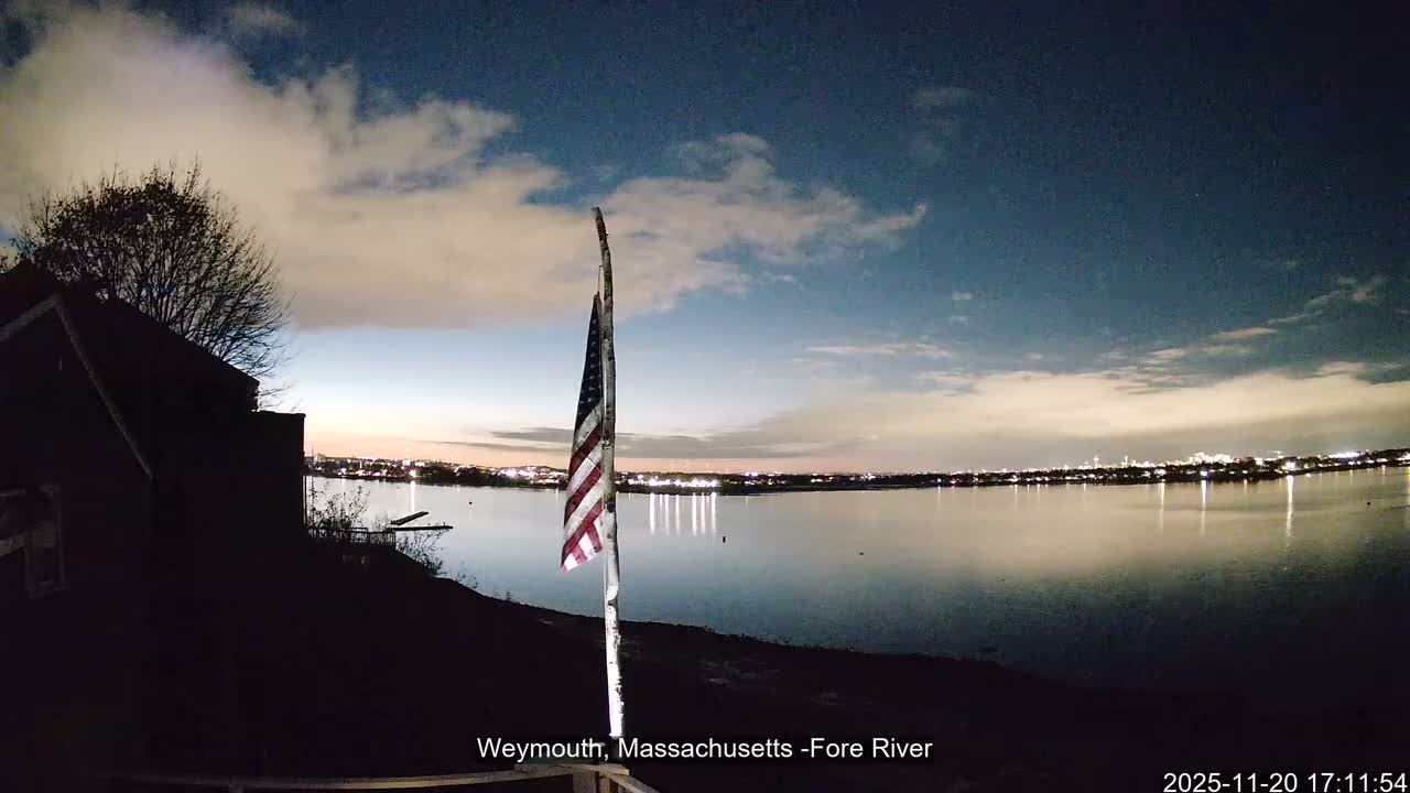 Fore River Live Cam- Weymouth, Massachusetts, USA