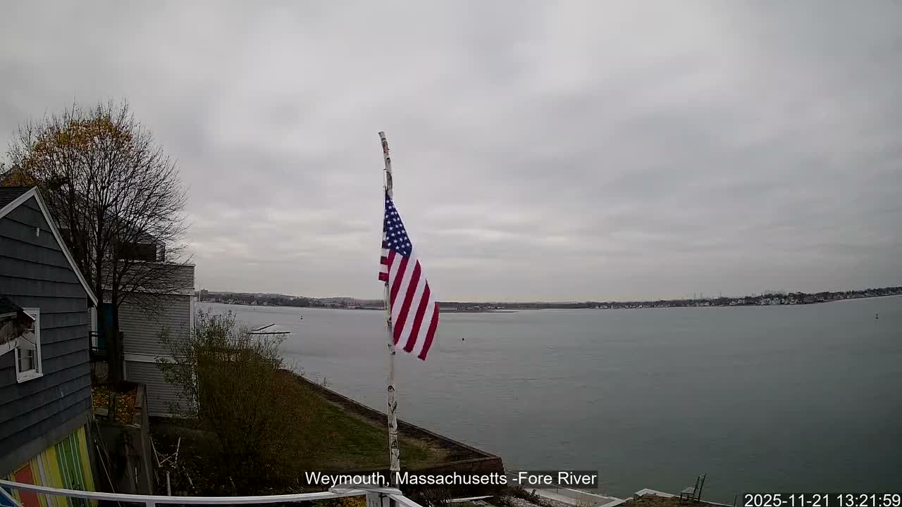Fore River Live Cam- Weymouth, Massachusetts, USA