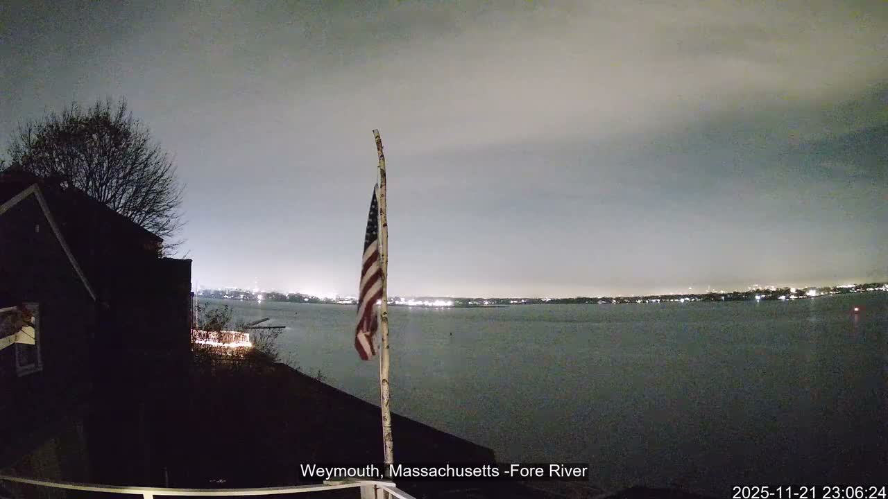 Fore River Live Cam- Weymouth, Massachusetts, USA