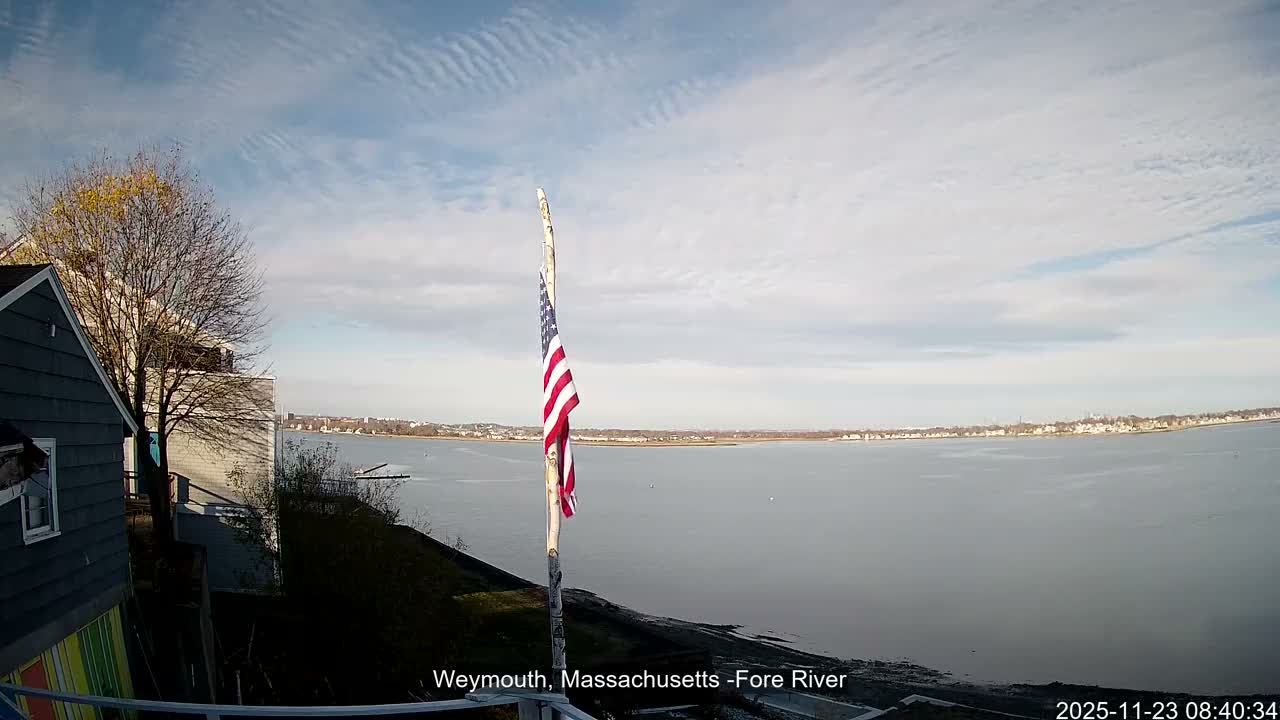 Fore River Live Cam- Weymouth, Massachusetts, USA
