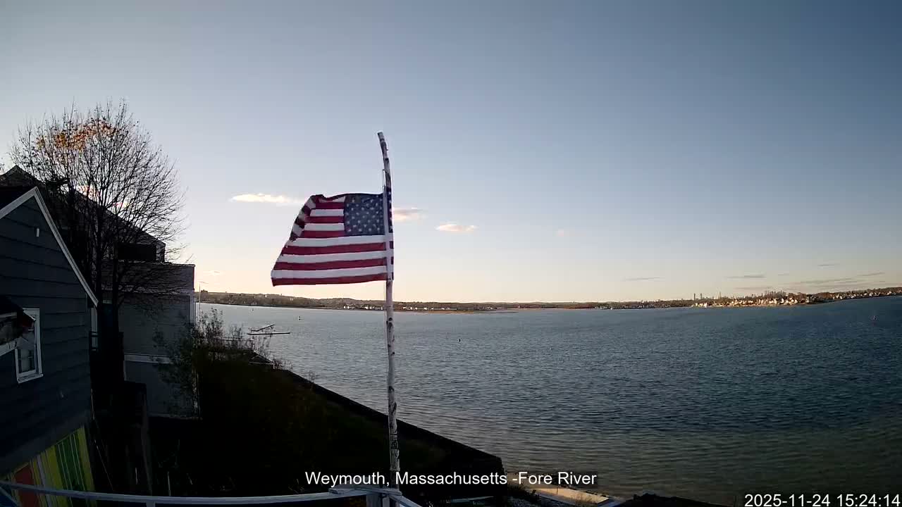 Fore River Live Cam- Weymouth, Massachusetts, USA