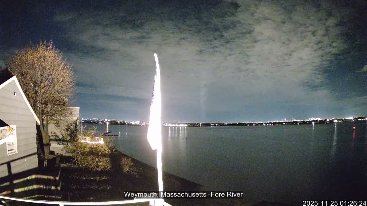 Fore River Live Cam- Weymouth, Massachusetts, USA