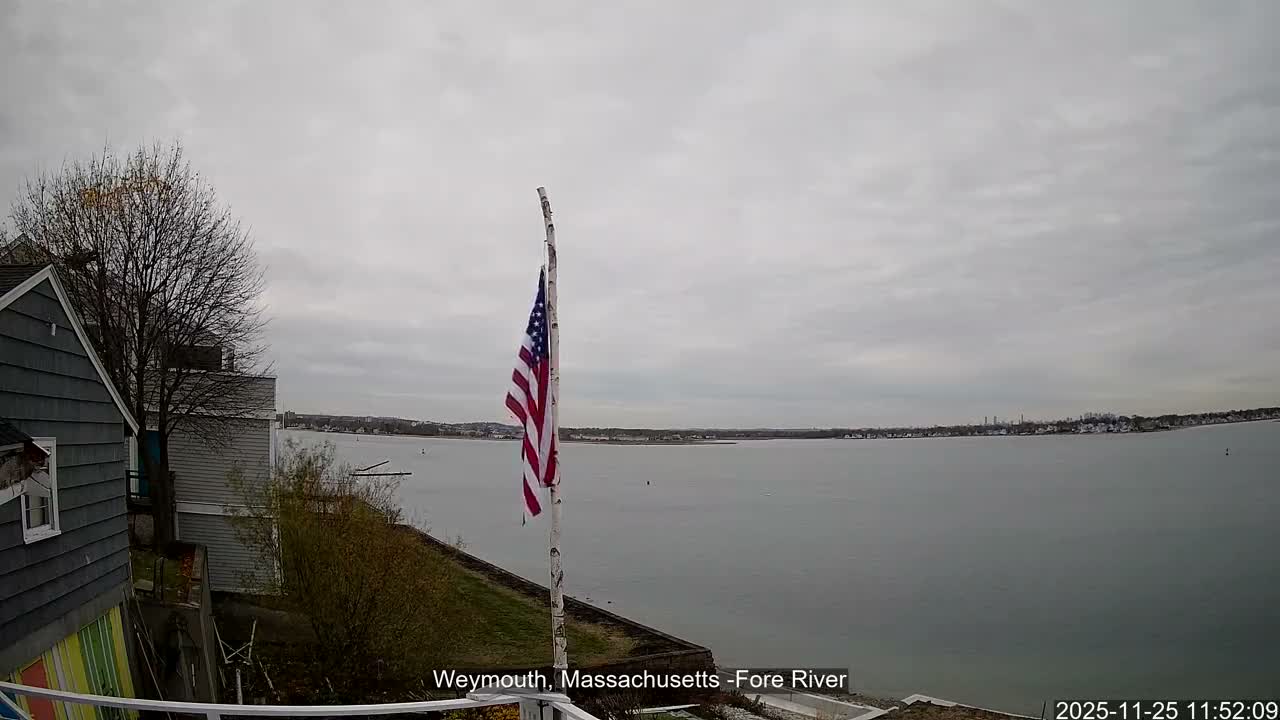 Fore River Live Cam- Weymouth, Massachusetts, USA