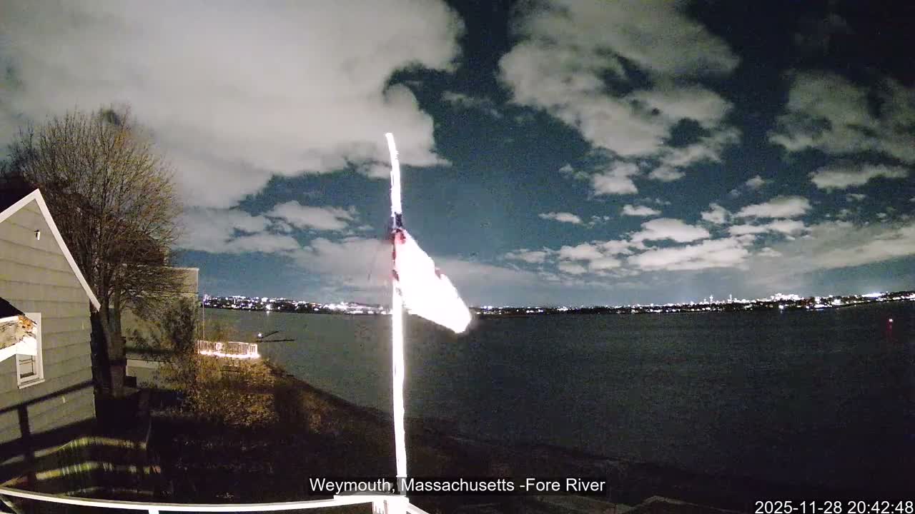 Fore River Live Cam- Weymouth, Massachusetts, USA