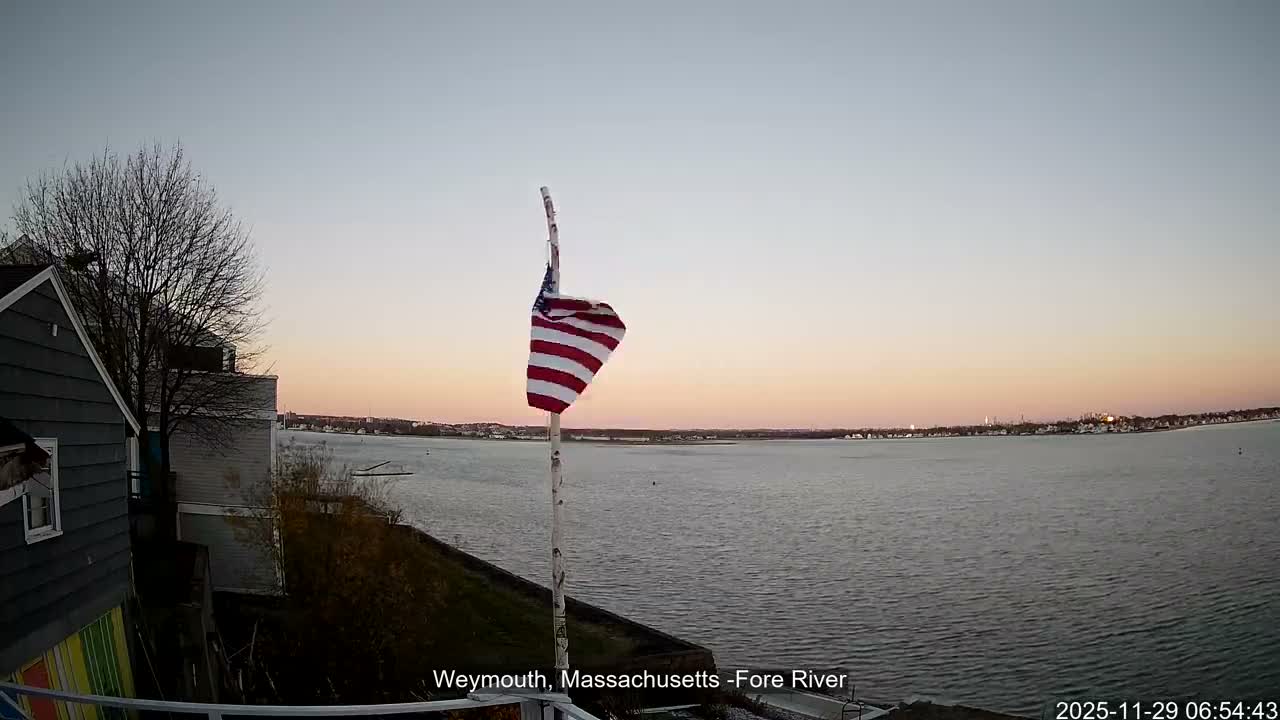 Fore River Live Cam- Weymouth, Massachusetts, USA