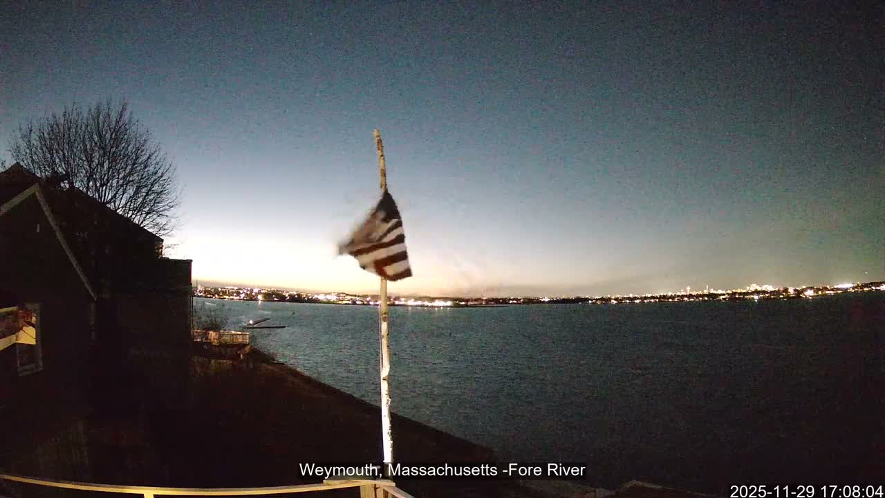 Fore River Live Cam- Weymouth, Massachusetts, USA