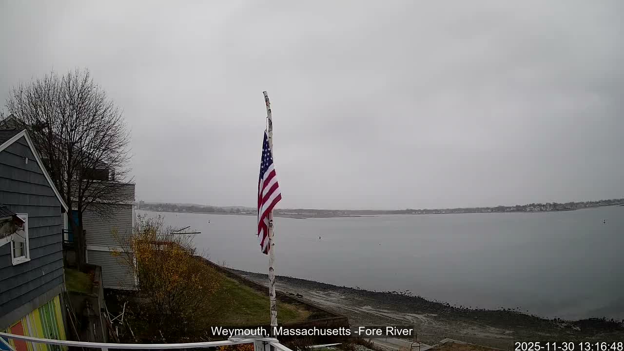 Fore River Live Cam- Weymouth, Massachusetts, USA