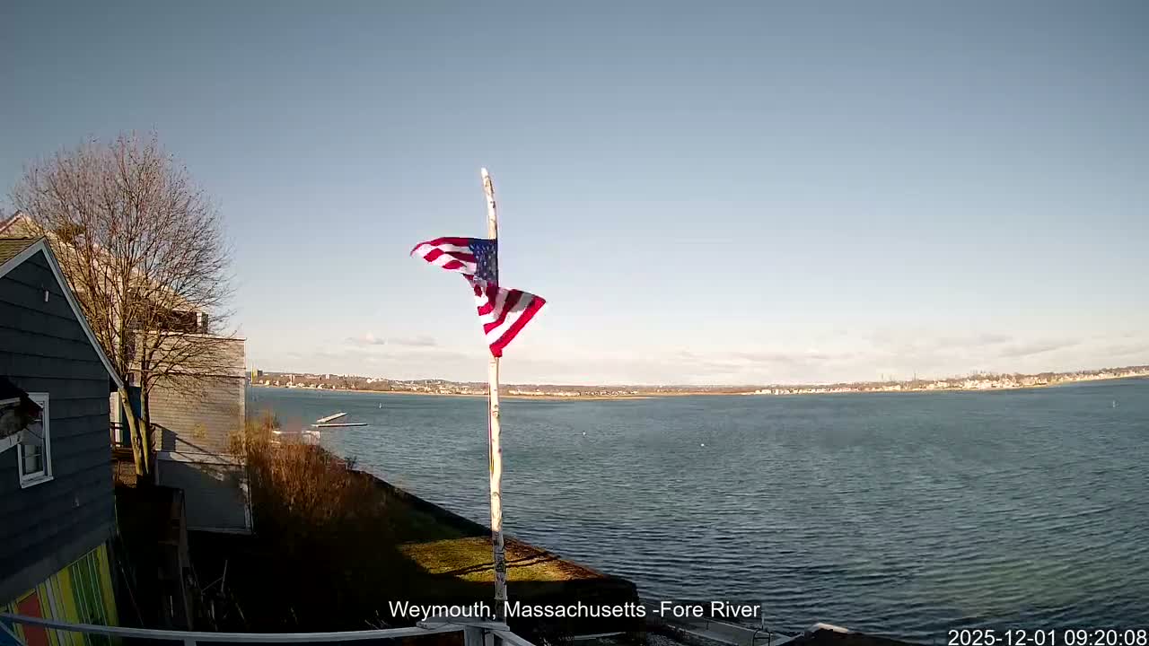 Fore River Live Cam- Weymouth, Massachusetts, USA