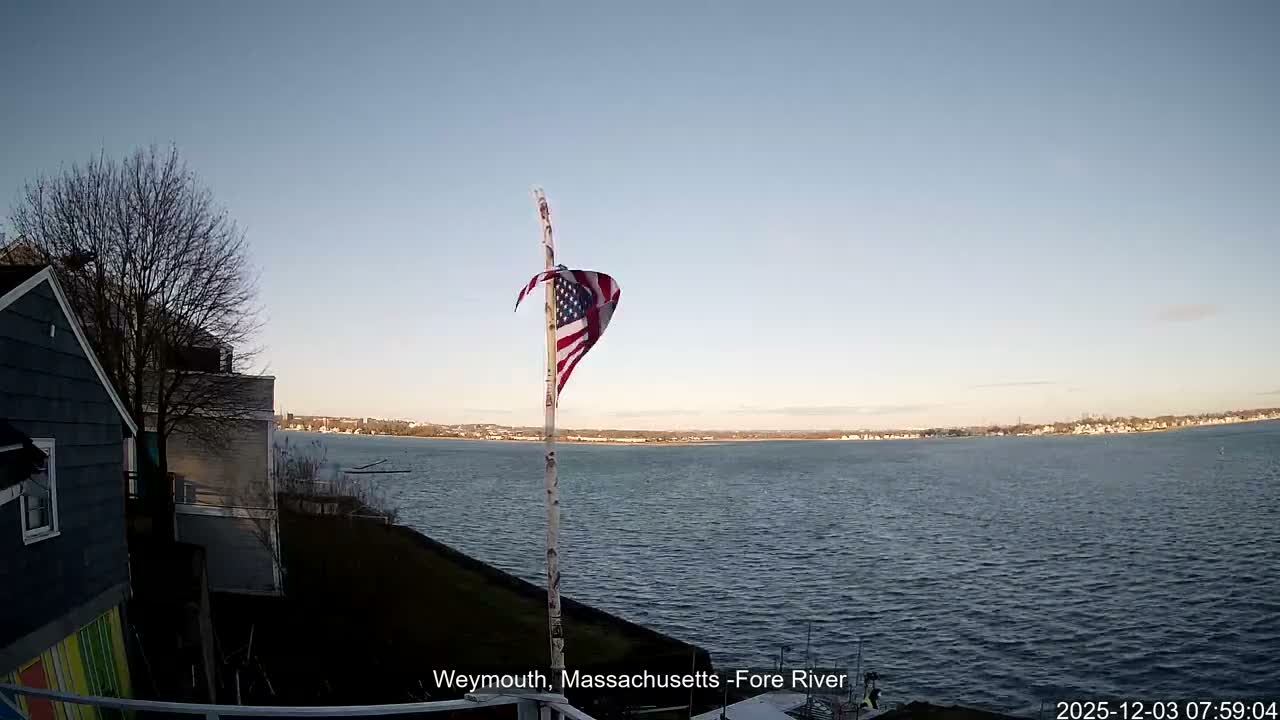 Fore River Live Cam- Weymouth, Massachusetts, USA