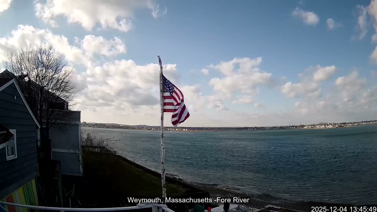 Fore River Live Cam- Weymouth, Massachusetts, USA