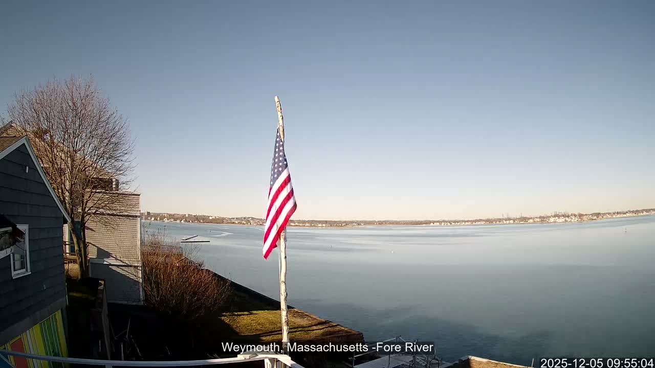 Fore River Live Cam- Weymouth, Massachusetts, USA