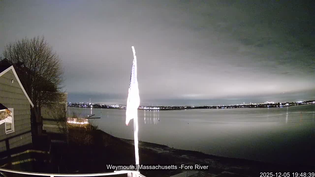 Fore River Live Cam- Weymouth, Massachusetts, USA