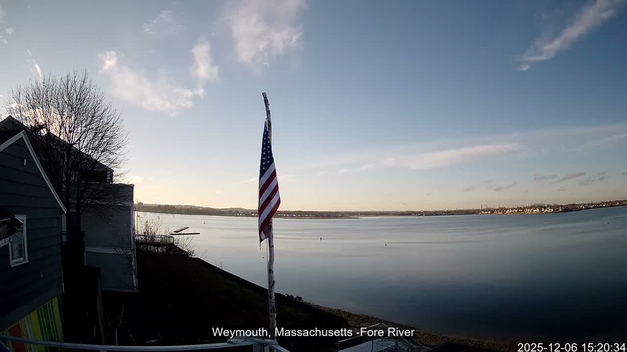 Fore River Live Cam- Weymouth, Massachusetts, USA
