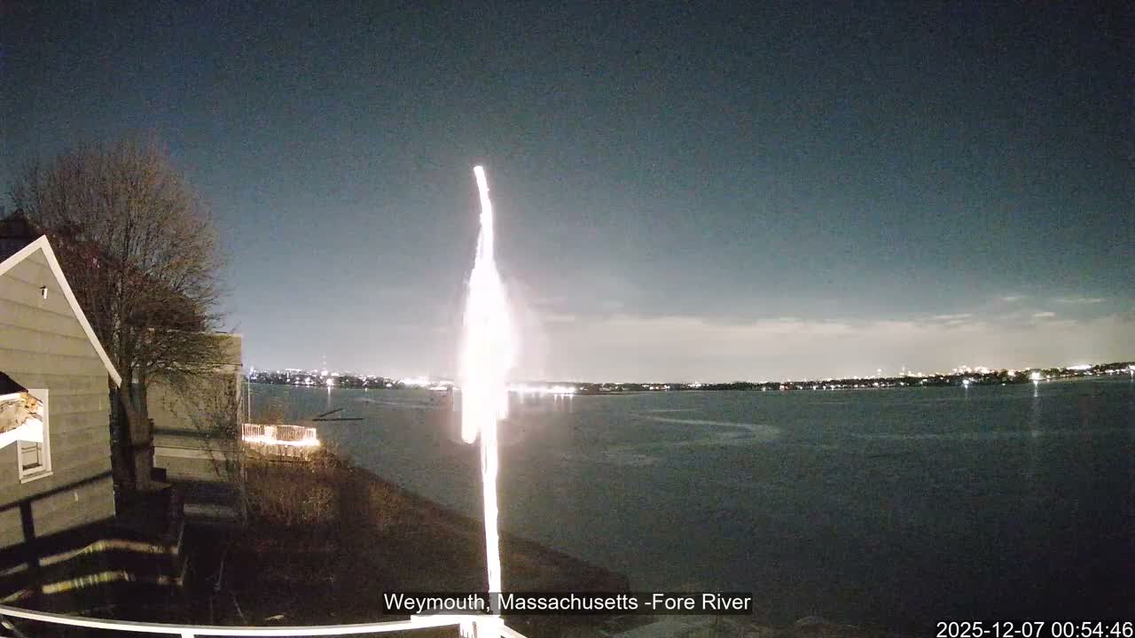 Fore River Live Cam- Weymouth, Massachusetts, USA
