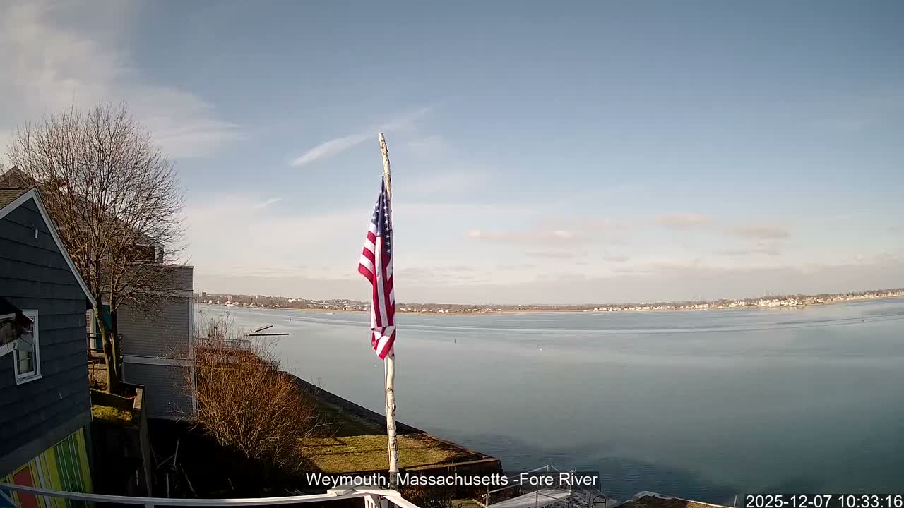 Fore River Live Cam- Weymouth, Massachusetts, USA