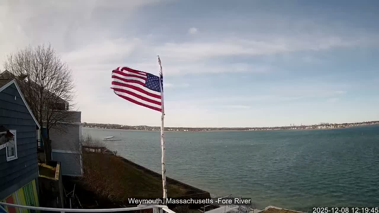 Fore River Live Cam- Weymouth, Massachusetts, USA