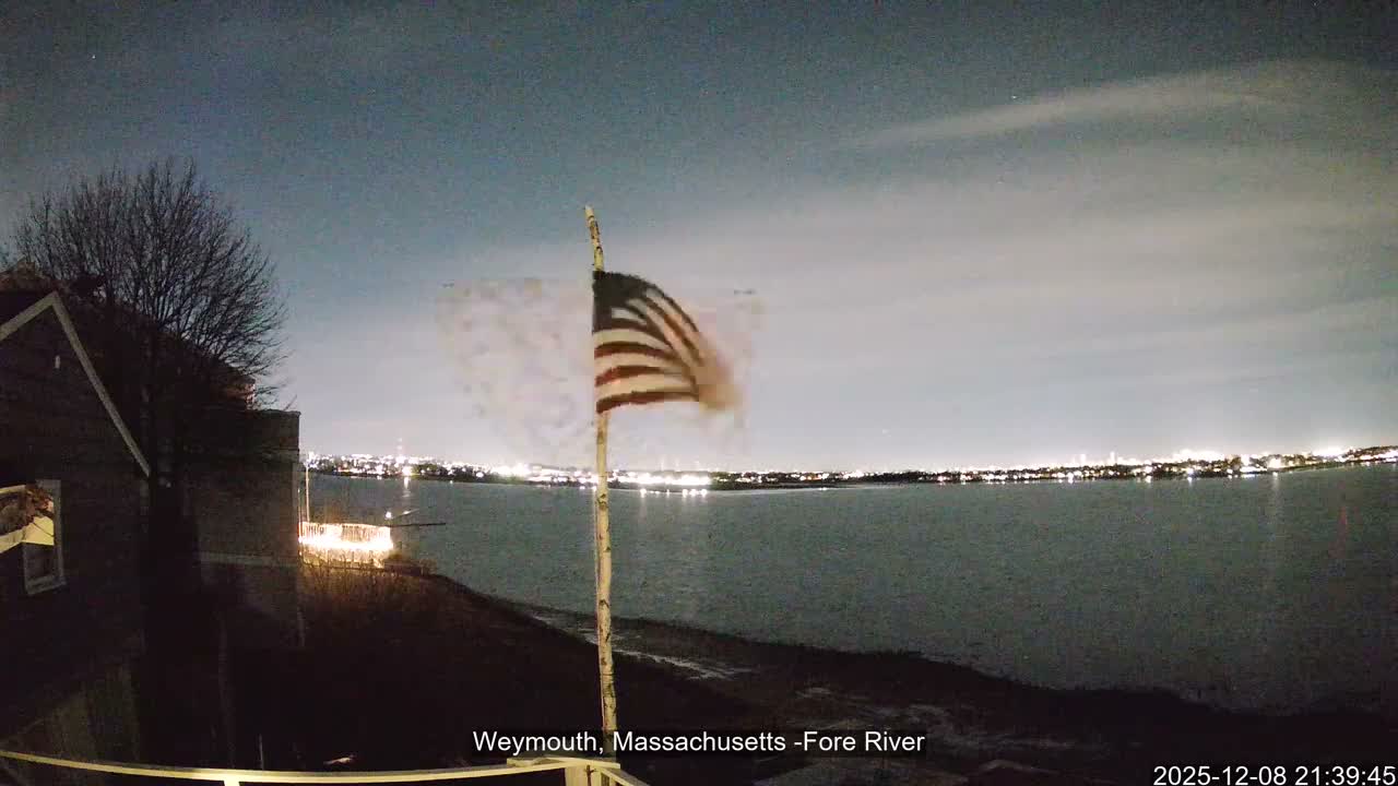 Fore River Live Cam- Weymouth, Massachusetts, USA