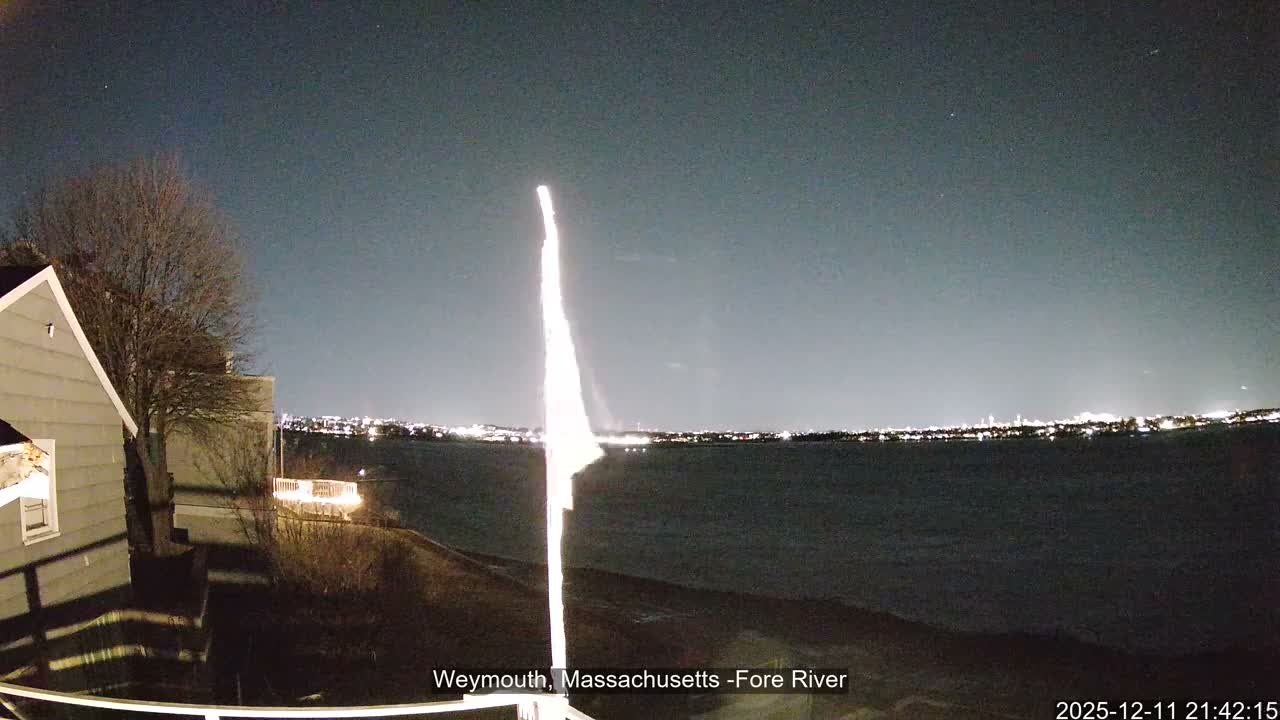 Fore River Live Cam- Weymouth, Massachusetts, USA