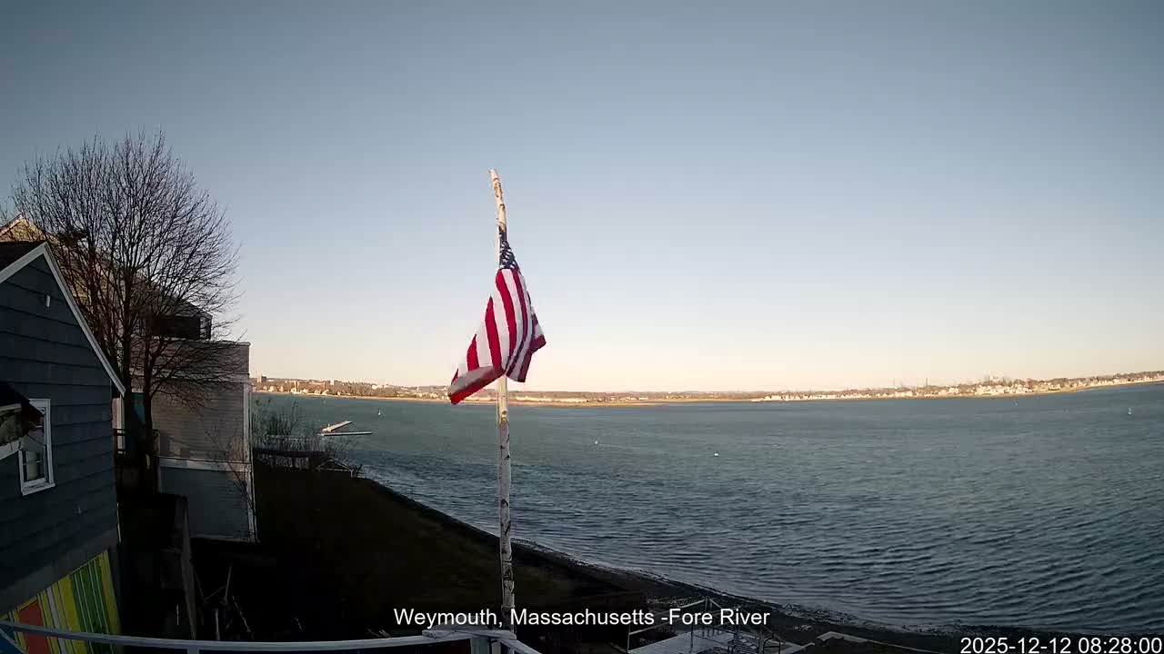 Fore River Live Cam- Weymouth, Massachusetts, USA