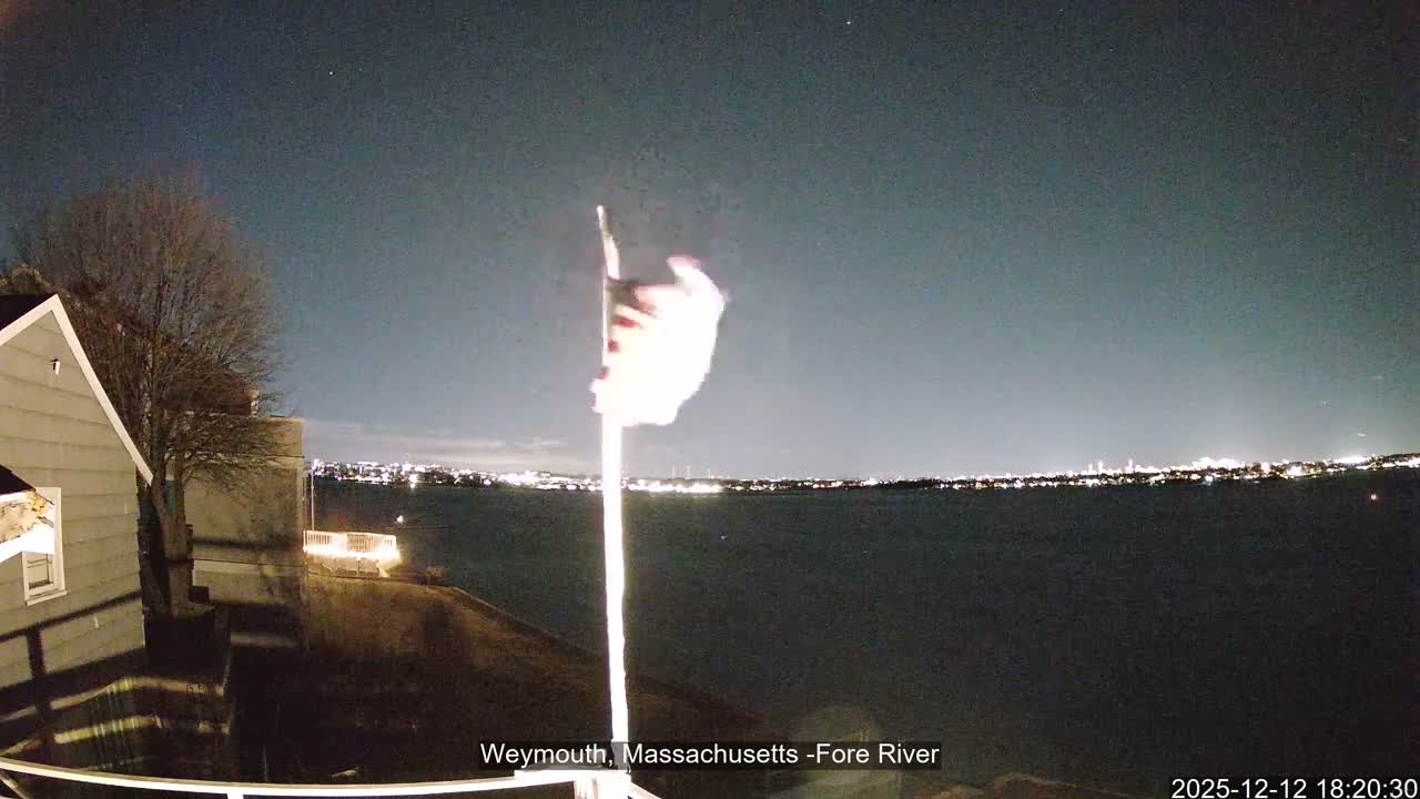 Fore River Live Cam- Weymouth, Massachusetts, USA