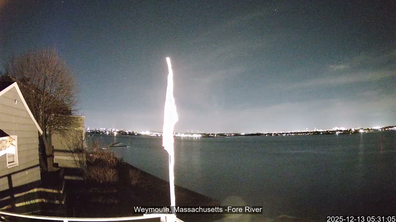 Fore River Live Cam- Weymouth, Massachusetts, USA