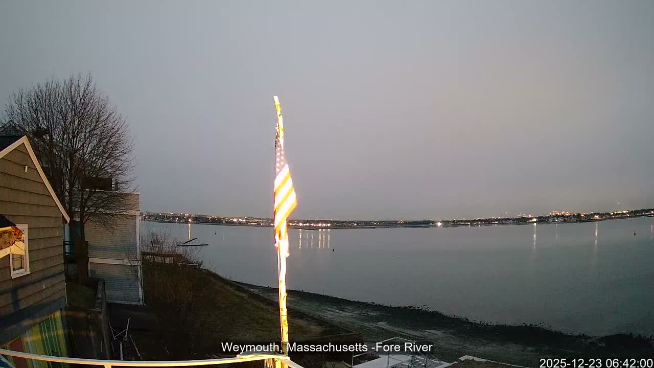Fore River Live Cam- Weymouth, Massachusetts, USA