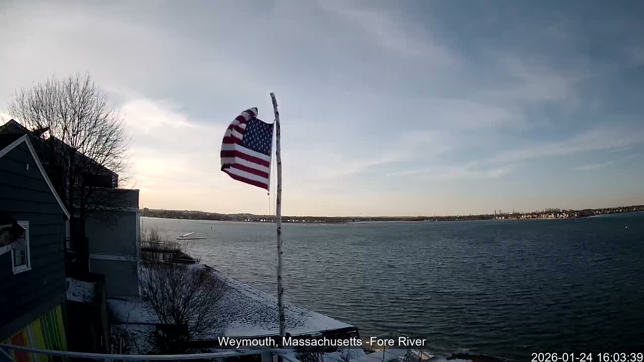 Fore River Live Cam- Weymouth, Massachusetts, USA