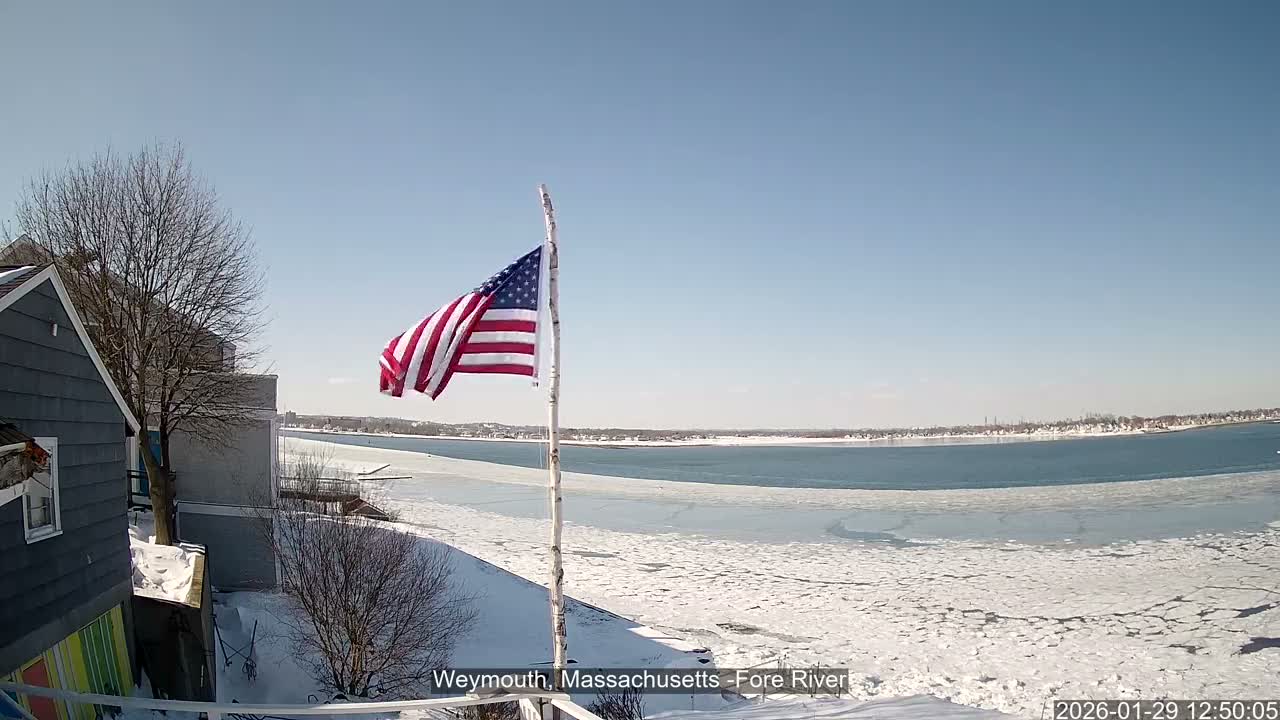 Fore River Live Cam- Weymouth, Massachusetts, USA