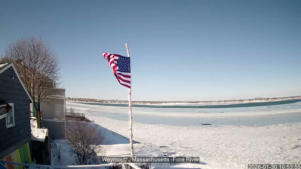 Fore River Live Cam- Weymouth, Massachusetts, USA