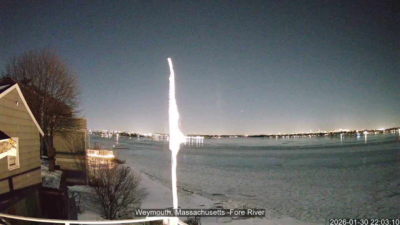 Fore River Live Cam- Weymouth, Massachusetts, USA