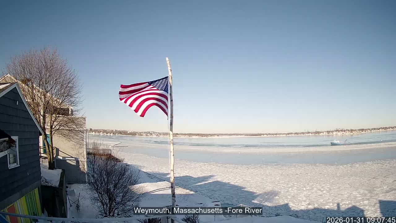 Fore River Live Cam- Weymouth, Massachusetts, USA