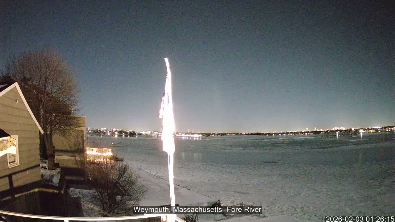 Fore River Live Cam- Weymouth, Massachusetts, USA