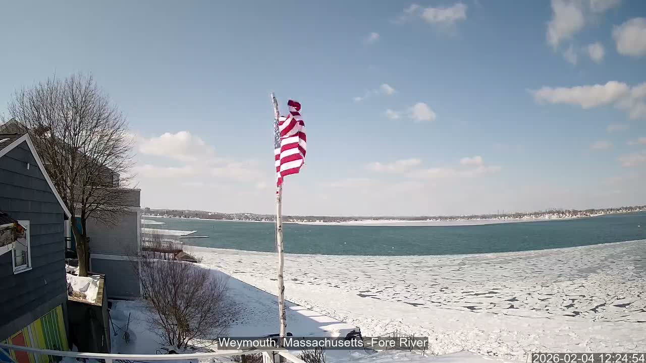 Fore River Live Cam- Weymouth, Massachusetts, USA