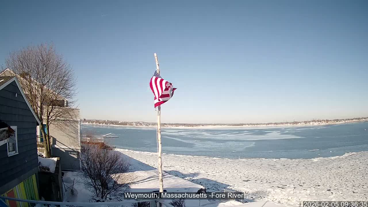Fore River Live Cam- Weymouth, Massachusetts, USA
