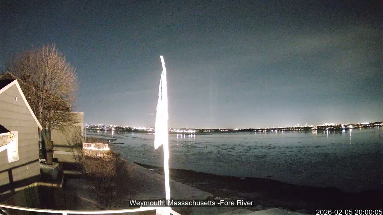 Fore River Live Cam- Weymouth, Massachusetts, USA