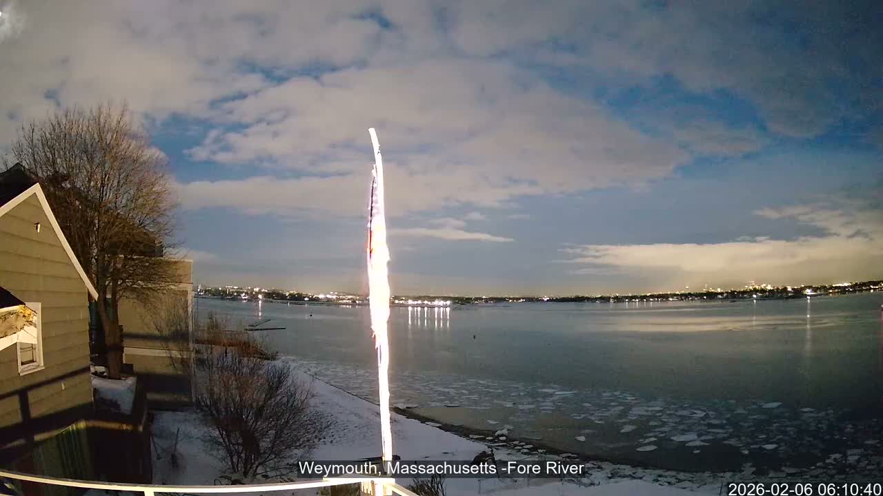 Fore River Live Cam- Weymouth, Massachusetts, USA