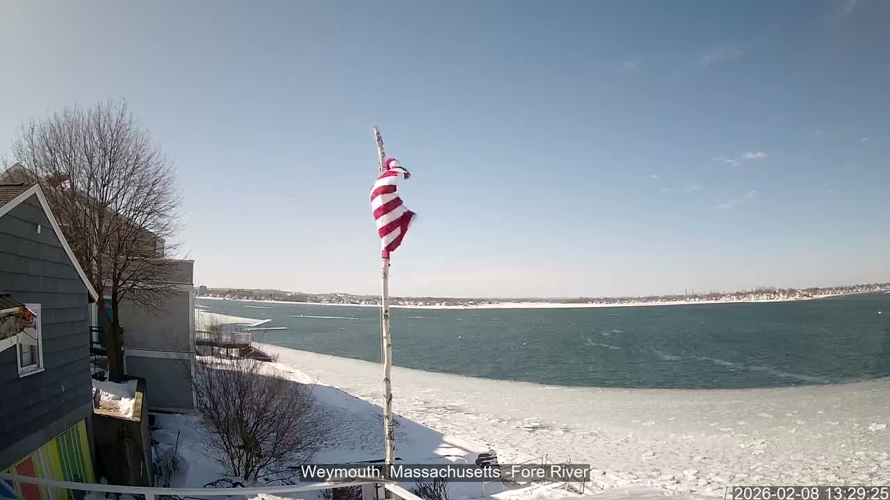 Fore River Live Cam- Weymouth, Massachusetts, USA