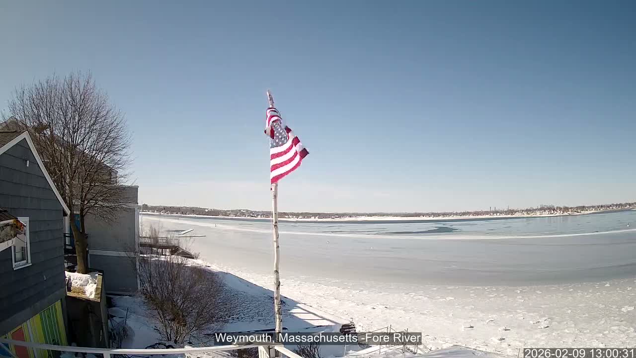 Fore River Live Cam- Weymouth, Massachusetts, USA